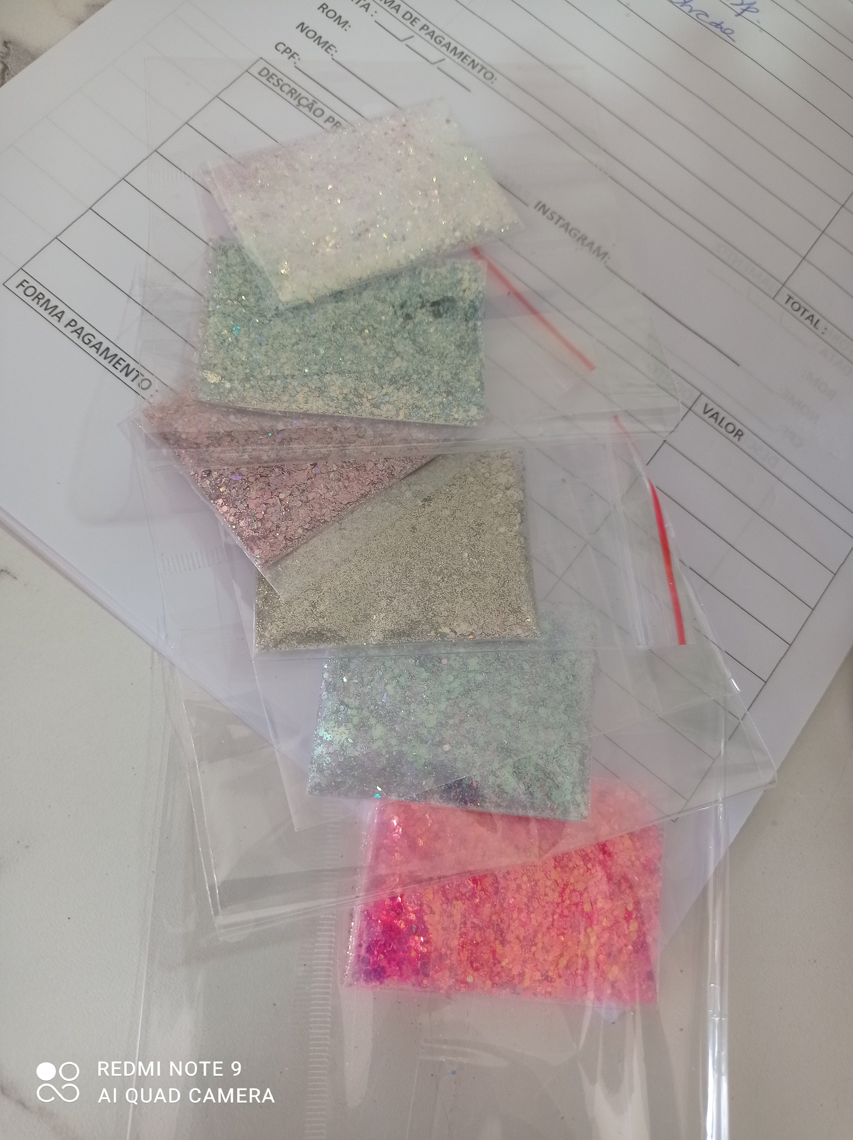 Glitter Sache