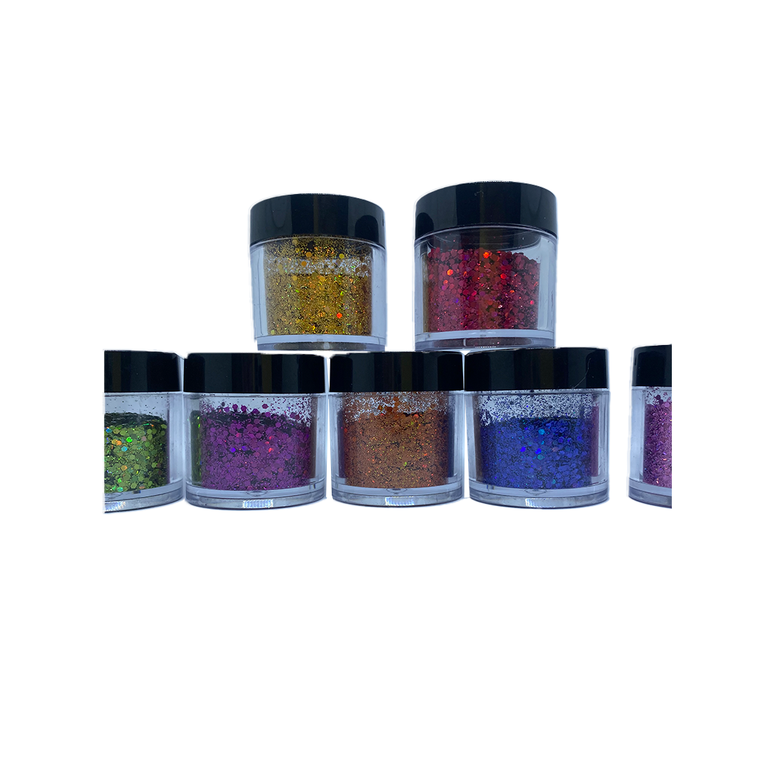 Glitter Pra Nails Art